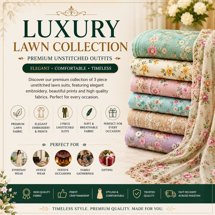 Luxury Lawn Collection