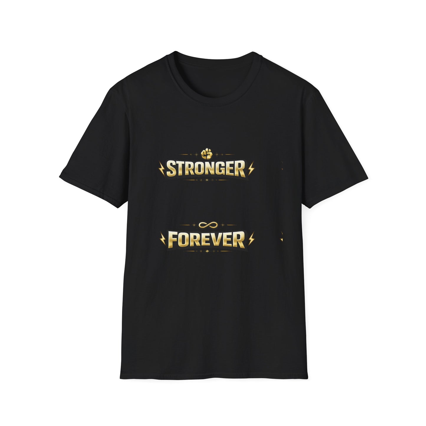 Stronger Forever T-Shirt — Inspirational Fitness Motivational Tee