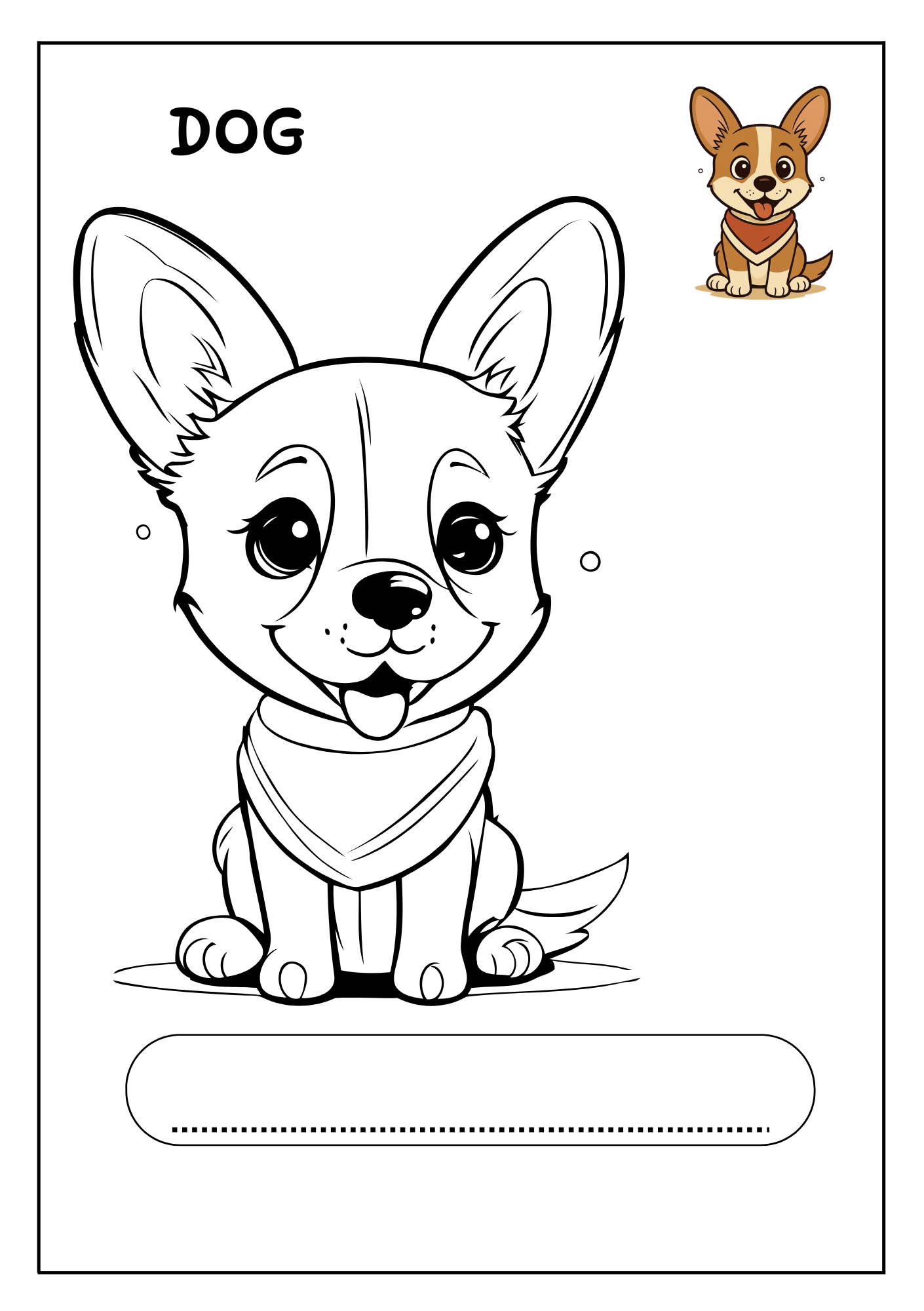 Animal Coloring Book for Kids Ages 3–8: Fun, Cute & Easy Coloring Pages