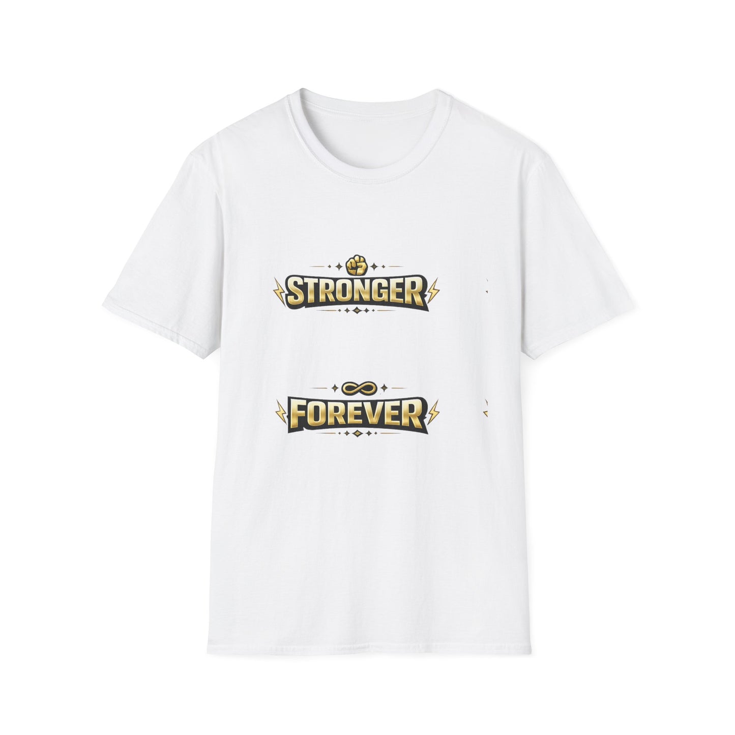 Stronger Forever T-Shirt — Inspirational Fitness Motivational Tee