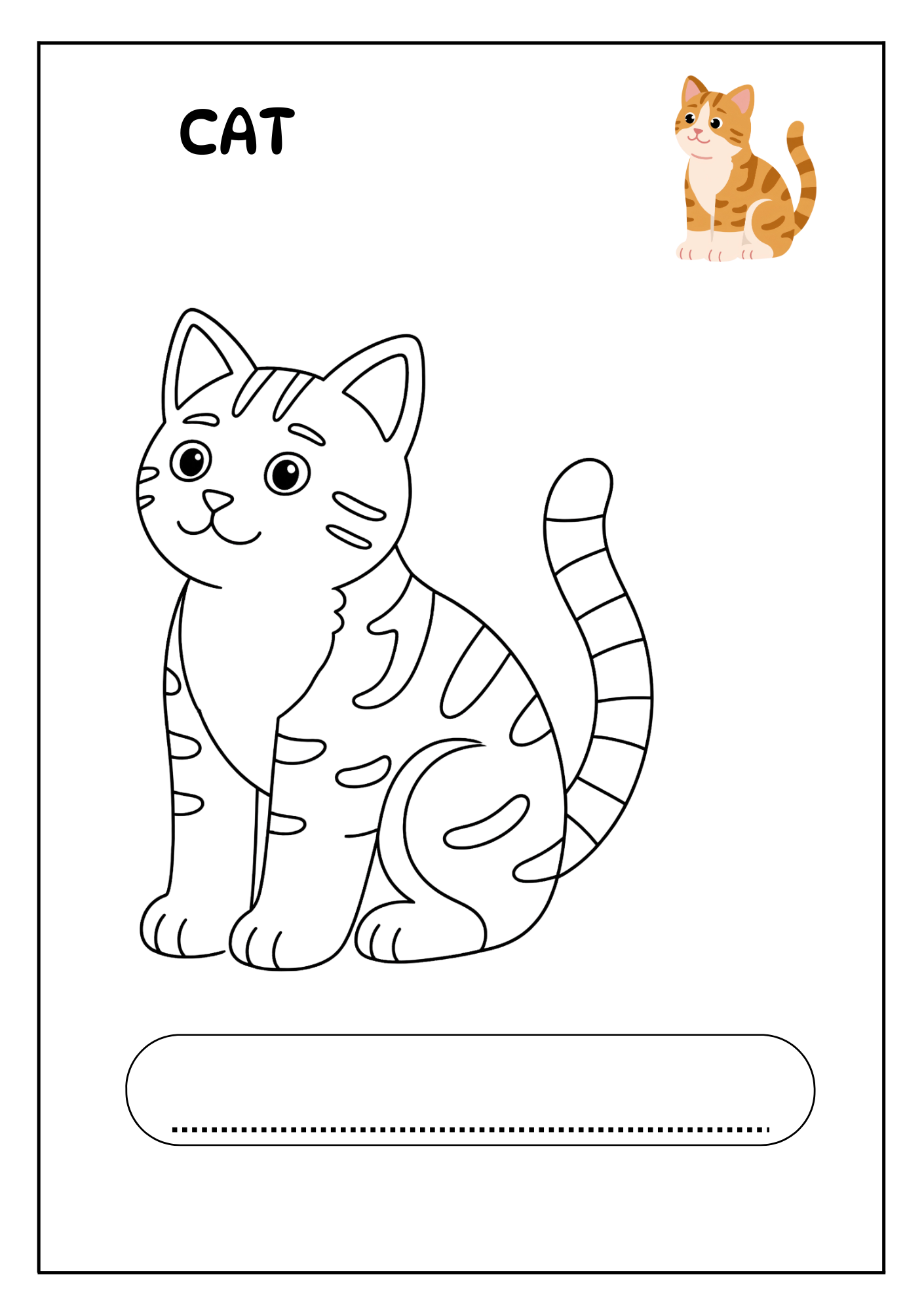 Animal Coloring Book for Kids Ages 3–8: Fun, Cute & Easy Coloring Pages