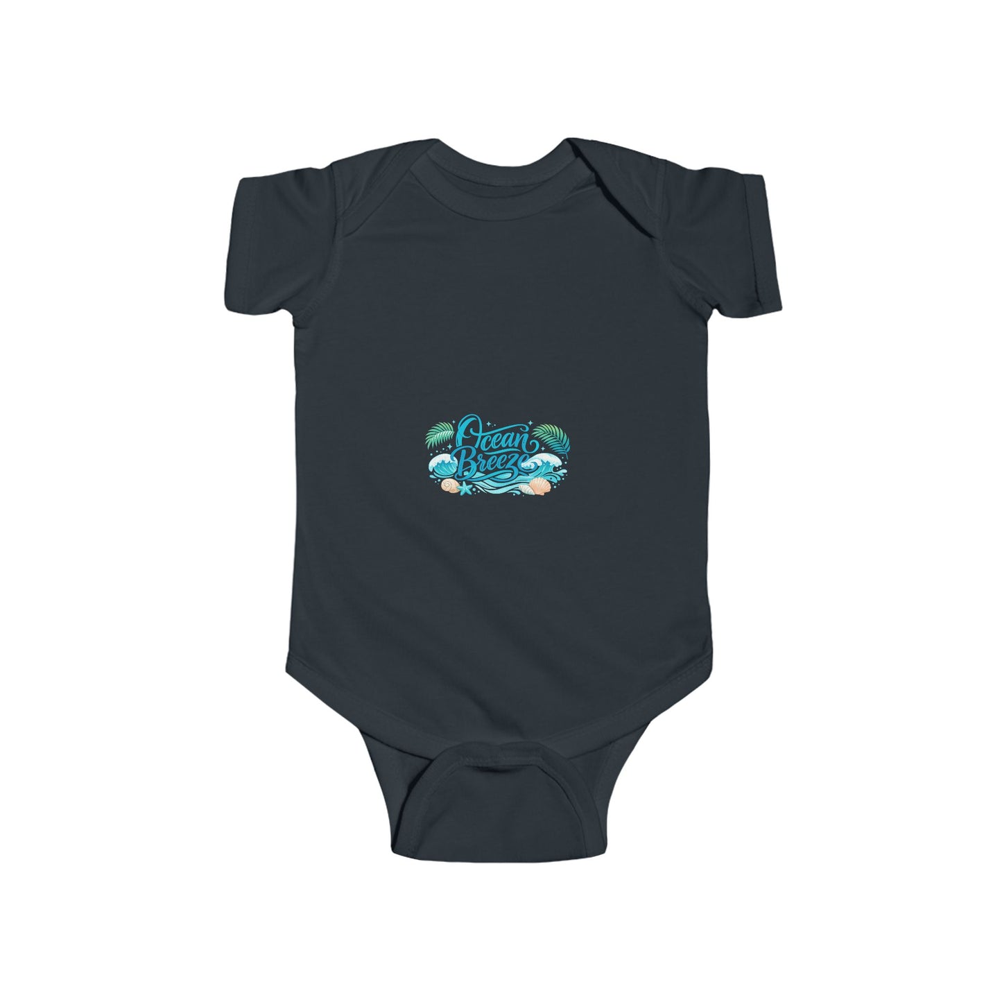 Infant Bodysuit - "Ocean Breeze" Tropical Baby Onesie
