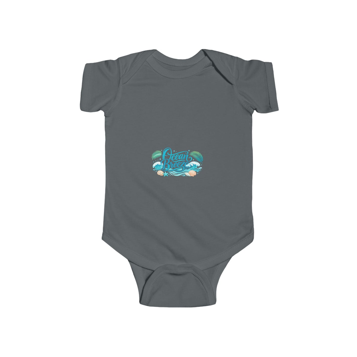 Infant Bodysuit - "Ocean Breeze" Tropical Baby Onesie