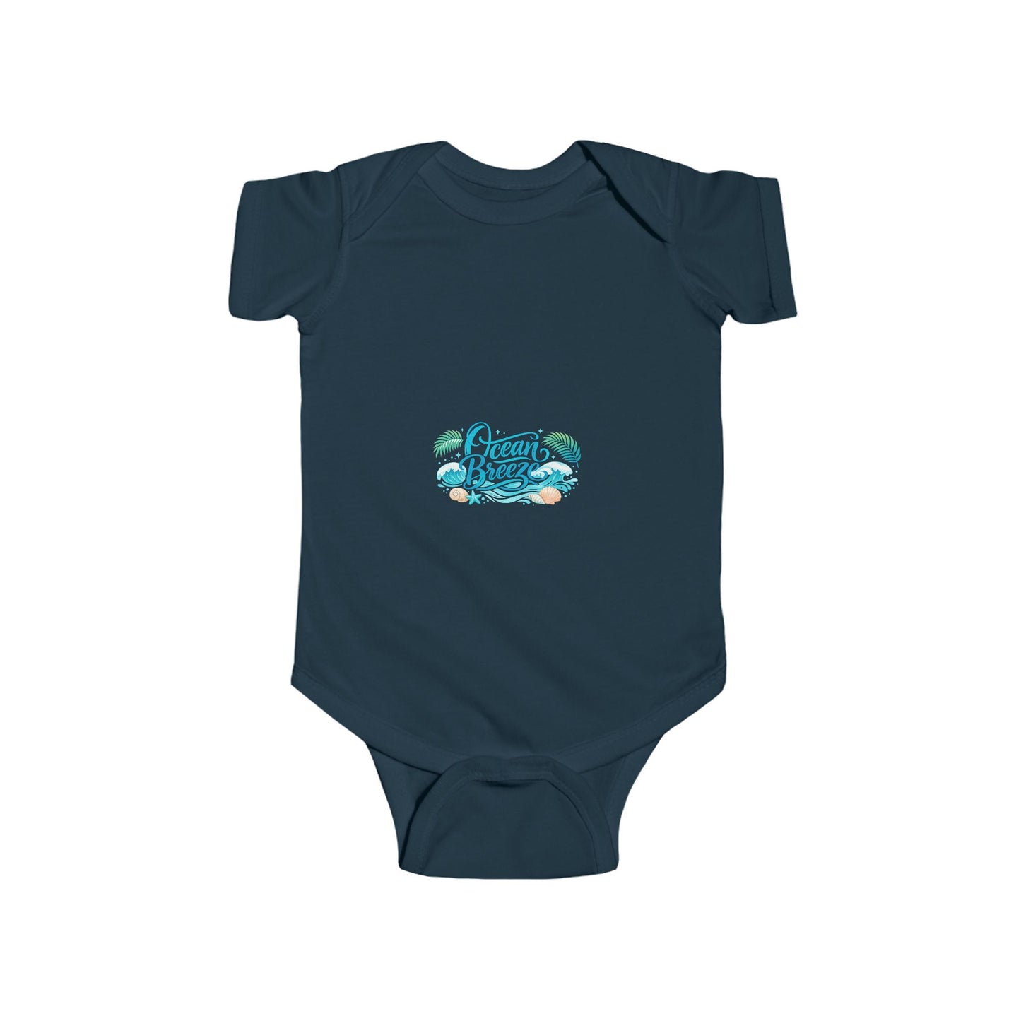 Infant Bodysuit - "Ocean Breeze" Tropical Baby Onesie
