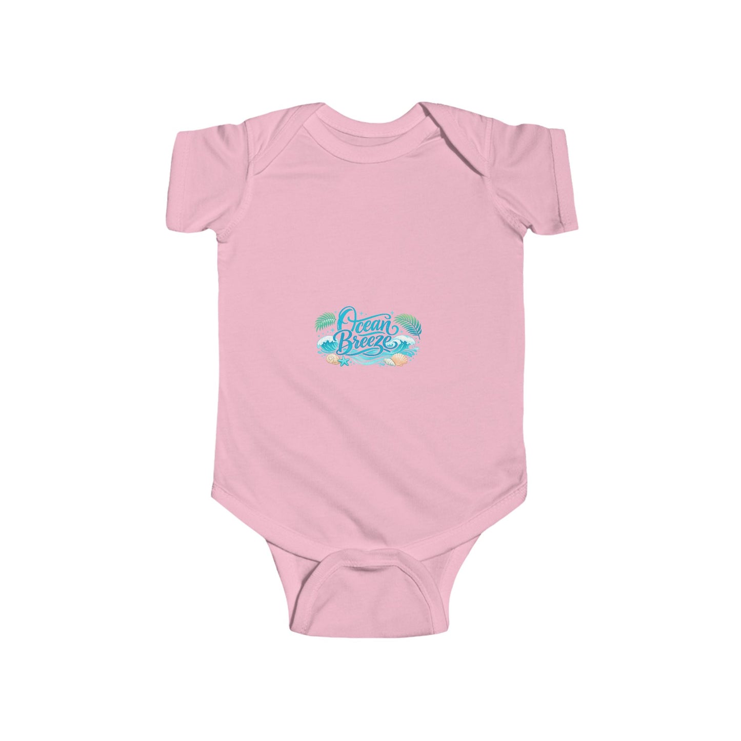 Infant Bodysuit - "Ocean Breeze" Tropical Baby Onesie
