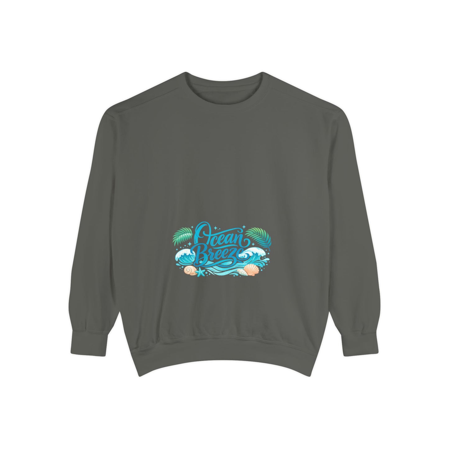 Ocean Breeze Sweatshirt — Coastal Graphic Crewneck