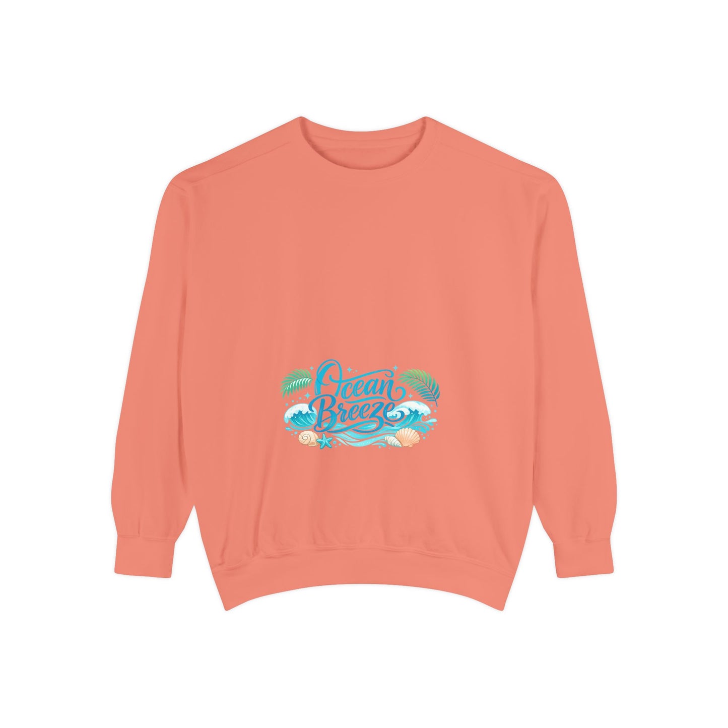Ocean Breeze Sweatshirt — Coastal Graphic Crewneck