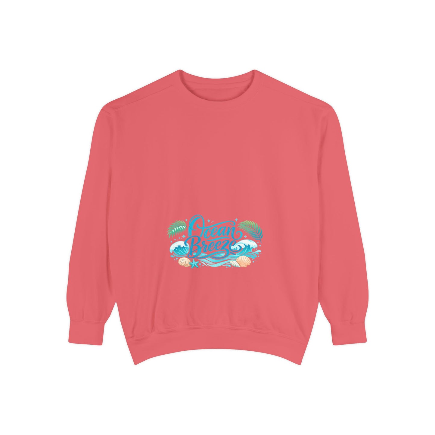 Ocean Breeze Sweatshirt — Coastal Graphic Crewneck