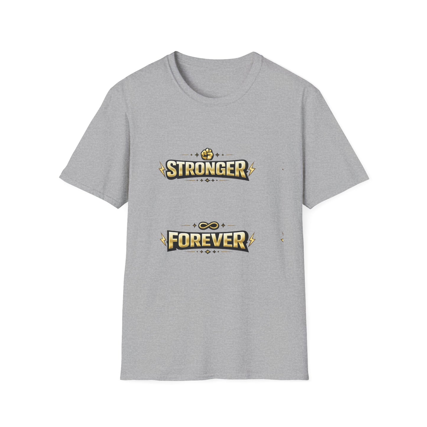 Stronger Forever T-Shirt — Inspirational Fitness Motivational Tee
