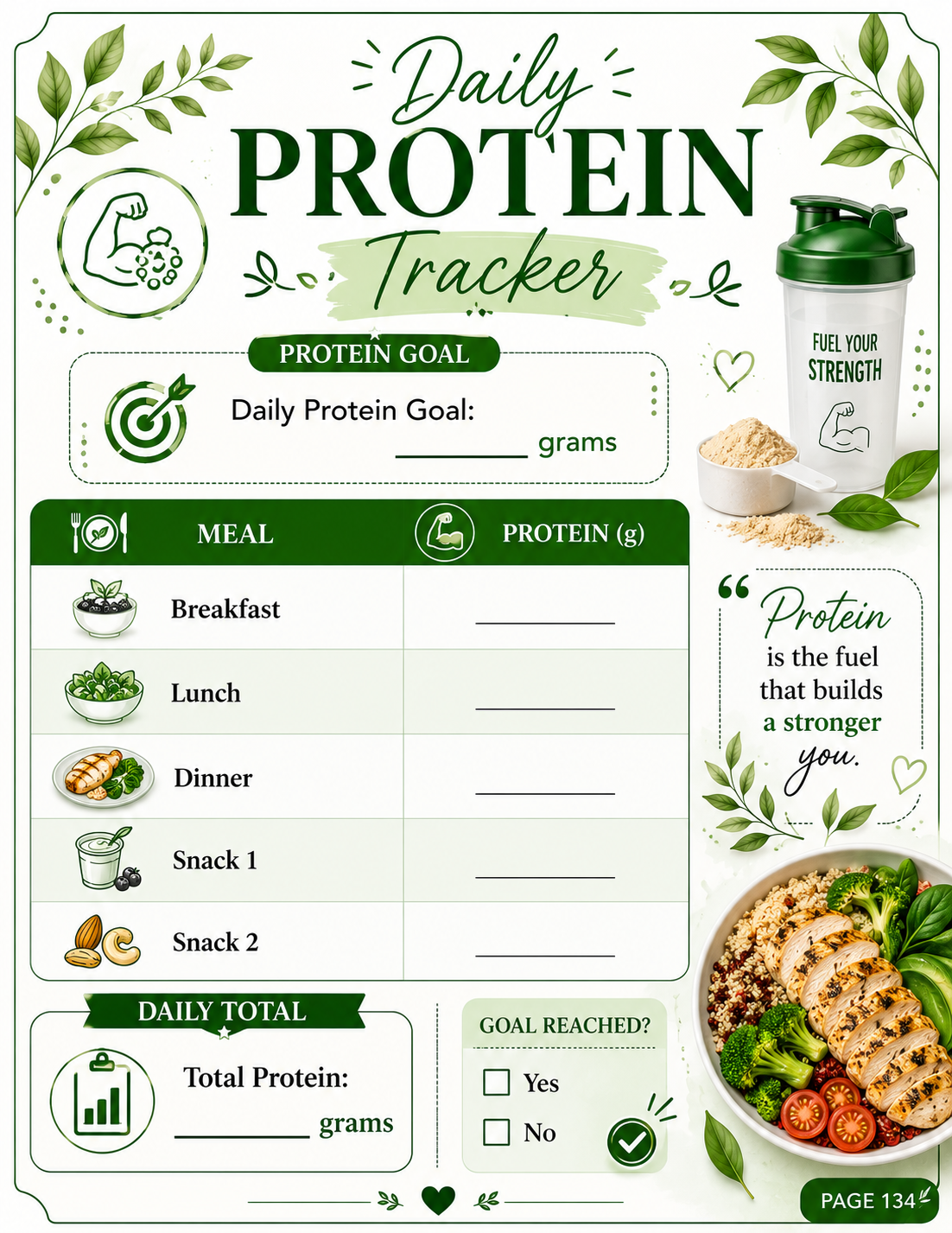 High Protein Meals in 15 Minutes | Quick & Easy Healthy Recipe eBook