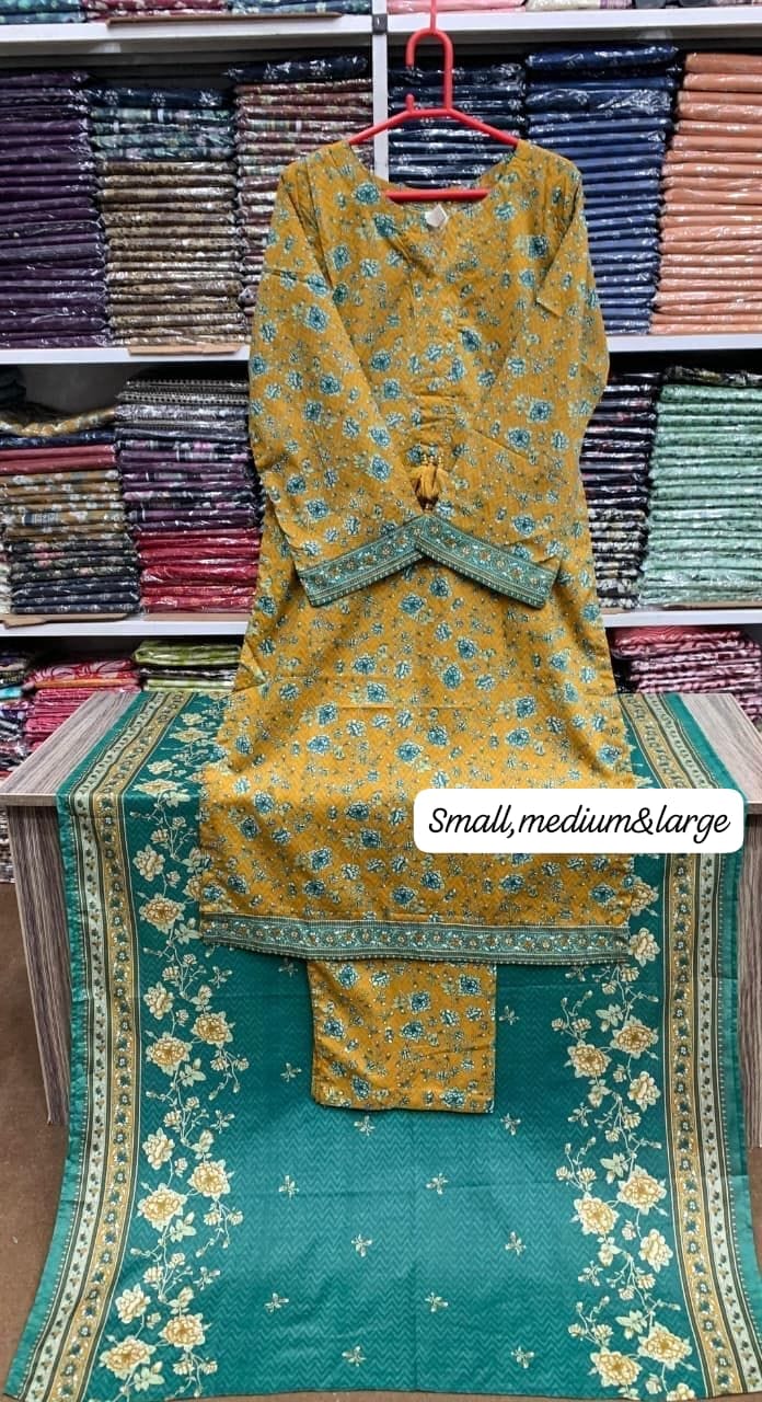 Bin Saeed Original Stitched Printed Lawn 3 Piece Suit | Embroidered Lacework 2026