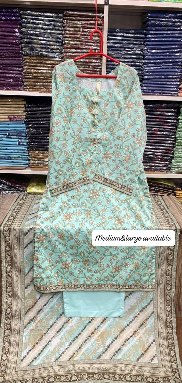 Bin Saeed Original Stitched Printed Lawn 3 Piece Suit | Embroidered Lacework 2026